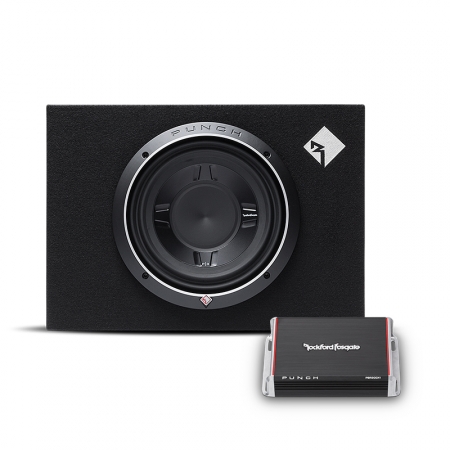 Rockford Fosgate P3S-1x10 i PBR300X1 w grupie Pakiety / Zestaw do samochodu / Pakiety basowe u BRL (SETP3S1X10BR300X1)