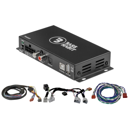 Bass Habit P84DSP, 8-kanałowy procesor dźwięku/DSP do Volvo 2007-2016 (Performance) w grupie Car audio / Co pasuje do mojego samochodu / Volvo / Volvo V60 / Volvo V60 2011-2018 / Pozostałe V60 2011-2018 u BRL (SETP84DSPVOLVOPKT2)