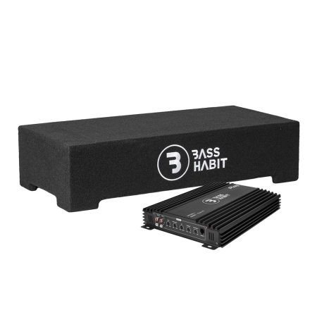 Bass Habit PL2212SR z PP600.1G2, pakiet basowy w grupie Pakiety / Zestaw do samochodu / Pakiety basowe u BRL (SETPL2212SRPKT2)