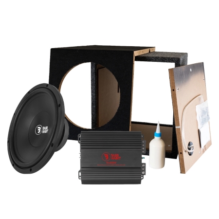 Obudowa basowa Bass Habit PL300 w zestawie do samodzielnego montażu z RA500W w grupie Pakiety / Zestaw do samochodu / Pakiety basowe u BRL (SETPL300PKT9)