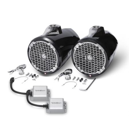 8-calowe morskie głośniki Rockford Fosgate i Rockford Fosgate PM100X1K w grupie Car audio / Audio morskie / Zestawy morskie u BRL (SETPM100X1KPKT2)