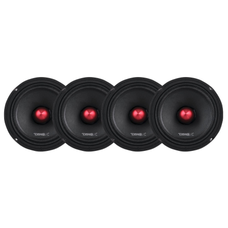 Zestaw 4 szt. DS18 PRO-X6.4BM, 6,5-calowy głośnik średnio-niskotonowy w grupie Car audio / Głośniki samochodowe / Midbasy / głośniki średniotonowe u BRL (SETPROX64BMX4)