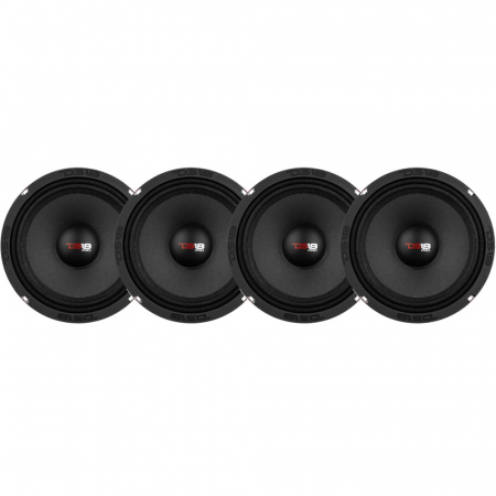 Zestaw 4 szt. DS18 PRO-X8.4M, midbas 8 cali w grupie Pakiety / Zestaw do samochodu / Pakiety głośnikowe SPL u BRL (SETPROX84MX4)