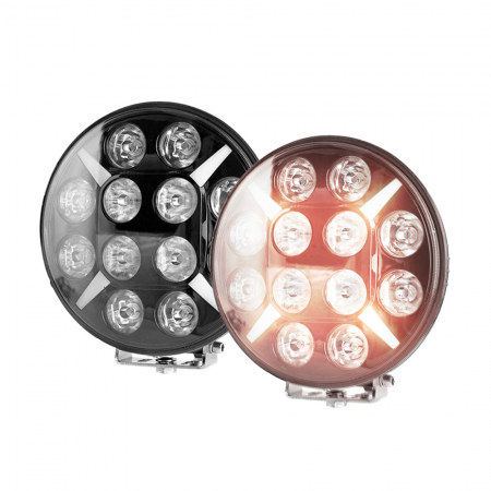 Zestaw 2 szt. NIZLED R120DRL, 9 cali / 22 cm dodatkowe światła z DRL, 120W w grupie Car audio / Oświetlenie LED / Lampy LED / Światła dalekosiężne u BRL (SETR120CSPKT2)