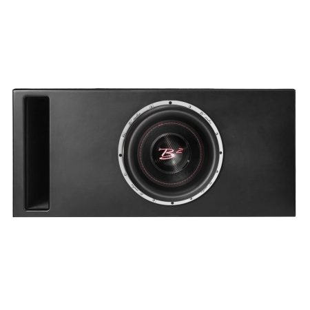 Wentylowana obudowa basowa 1x12 cali z B2 RAGE 12D2 V4 w grupie Car audio / Bas / Pasywny subwoofer u BRL (SETRAGE12D2V4PKT1)
