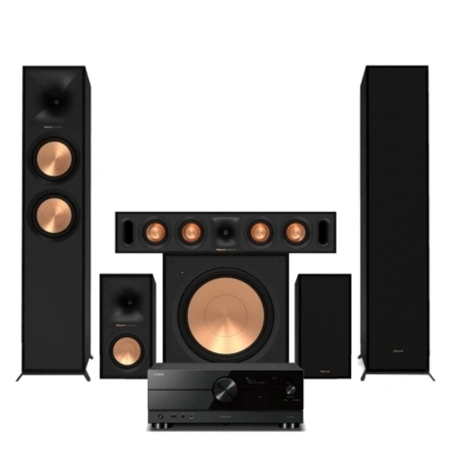 Yamaha RX-A2A z głośnikami Klipsch Reference, zestaw kina domowego 5.1 w grupie Pakiety / Zestawy do domu / Kino domowe i zestawy kina domowego u BRL (SETRXA2APKT11)