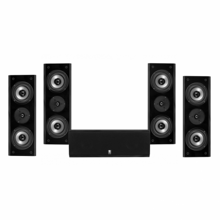 System One SC155B zestaw głośnikowy 5.0 w grupie Pakiety / Zestawy do domu / Domowe zestawy głośnikowe u BRL (SETSC155BPKT1)
