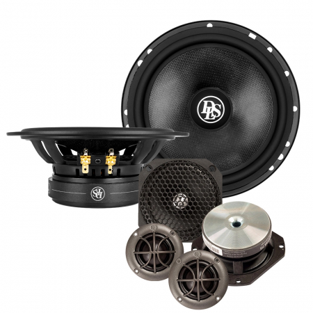 DLS Cruise i Scandinavia, niezwykły aktywny 6,5-calowy 3-drożny zestaw w grupie Car audio / Głośniki samochodowe / Zestawy komponentowe u BRL (SETSCANDPKT5)