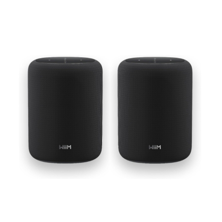 2-pak inteligentnych głośników WiiM Sound Lite, czarny w grupie Audio domowe / Głośniki / Inteligentne głośniki u BRL (SETSOUNDLITEPKT1)