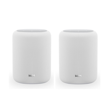 2-pak inteligentnych głośników WiiM Sound Lite, biały w grupie Audio domowe / Głośniki / Inteligentne głośniki u BRL (SETSOUNDLITEPKT2)
