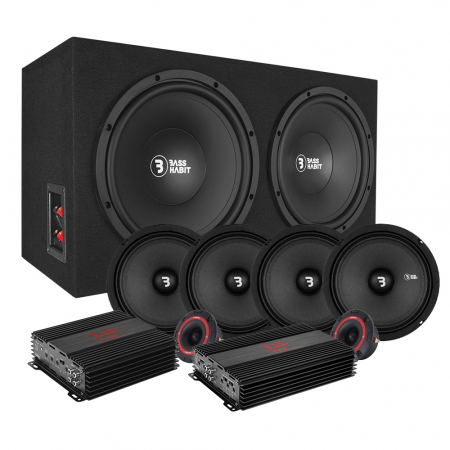 Pakiet raggarplanka Bass Habit z 4-pakiem 6,5