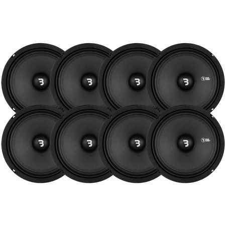 8-Pack Bass Habit SP165M 6,5-calowy midbass w grupie Pakiety / Zestaw do samochodu / Pakiety głośnikowe SPL u BRL (SETSP165MX8)