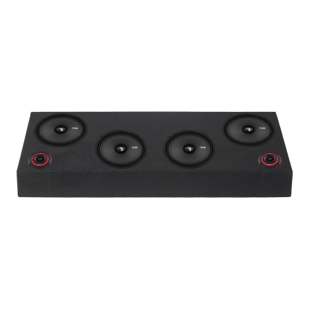 4-pak Bass Habit SP200M z SP25A w półce typu raggarplanka w grupie Car audio / Głośniki samochodowe / Skrzynia głośnikowa SPL u BRL (SETSP200MPKT8)