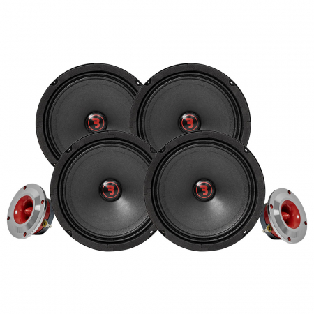 Bass Habit Rebel SR165M z SR25T, pakiet SPL średni w grupie Pakiety / Zestaw do samochodu / Pakiety głośnikowe SPL u BRL (SETSR165PKT1)