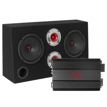 Bass Habit Rebel SRE62 i RA800W, raggarpaket w grupie Pakiety / Zestaw do samochodu / Zestaw Raggar u BRL (SETSRE62PKT2)