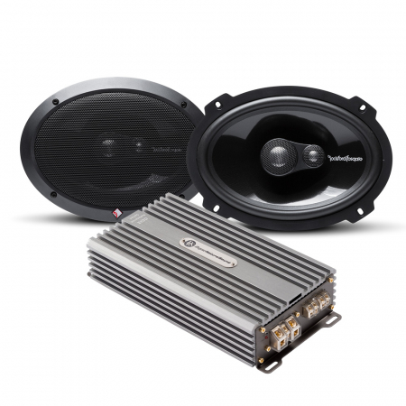 Rockford Fosgate Power 6x9 cali i DLS Reference CCi-2, zestaw głośników w grupie Pakiety / Zestaw do samochodu / Zestawy głośnikowe u BRL (SETT1693PKT6)