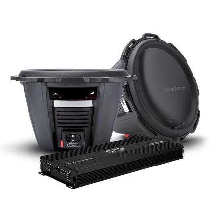 2 szt. Rockford Fosgate Power T1D415 + GAS Competition 3500.1D G2 w grupie Pakiety / Zestaw do samochodu / Pakiety basowe u BRL (SETT1D415PKT1)