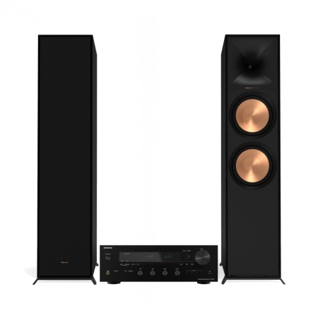 Onkyo TX-8470 i Klipsch R-800F zestaw stereo z kolumnami podłogowymi w grupie Pakiety / Zestawy do domu / Zestawy stereo u BRL (SETTX8470PKT1)
