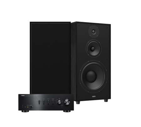 Yamaha A-S501 II z Indiana Line Utah 5, zestaw stereo 2.0 w kolorze czarnym w grupie Pakiety / Zestawy do domu / Zestawy stereo u BRL (SETUTAH5PKT1)