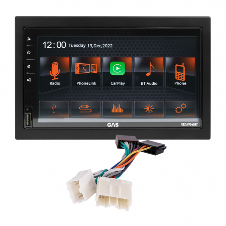 Pakiet instalacyjny Volvo 1996-2000 i GAS MAX MV240-BT w grupie Car audio / Co pasuje do mojego samochodu / Volvo / Volvo V90 / Volvo V90 1996-2000 / Wymiana radia V90 1996-2000 u BRL (SETVOLVOPKT13)