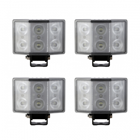 4-pak NIZLED W60RFA, światło cofania/robocze, 60W, pakiet świateł roboczych w grupie Car audio / Oświetlenie LED / Lampy LED / Oświetlenie robocze u BRL (SETW60RFAX4)