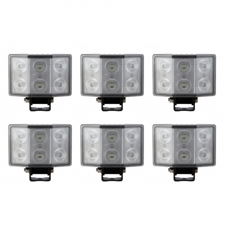 6-pak NIZLED W60RFA, światło cofania/robocze, 60W, pakiet świateł roboczych w grupie Car audio / Oświetlenie LED / Lampy LED / Oświetlenie robocze u BRL (SETW60RFAX6)