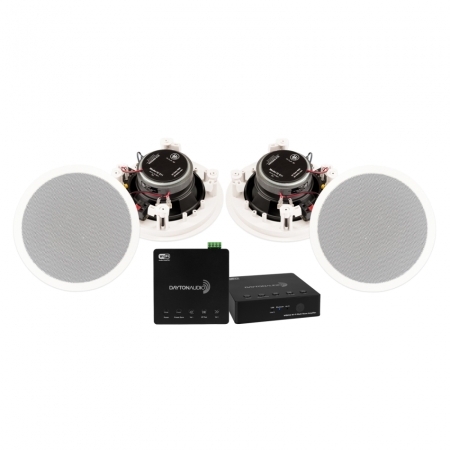 Dayton Audio WB40A z 2 parami DLS IC611, zestaw multiroom w grupie Pakiety / Zestawy do domu / Zestawy multiroom u BRL (SETWB40APKT4)