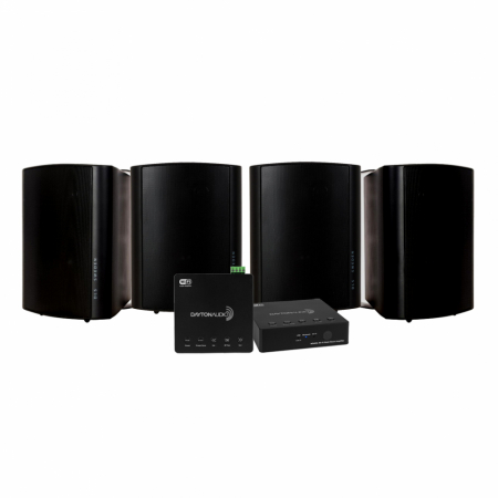 Dayton Audio WB40A i 2 par DLS MB5i, biały w grupie Pakiety / Zestawy do domu / Zestawy multiroom u BRL (SETWB40APKT6)