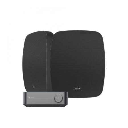 Klipsch RSM-525 w czerni z Wiim Amp, pakiet na zewnątrz w grupie Pakiety / Zestawy do domu / Zestawy stereo u BRL (SETWIIMAMPPKT6)