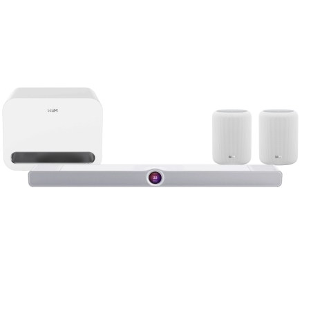 Zestaw surround WiiM Bar z WiiM Sub Pro i Sound Lite, biały w grupie Pakiety / Zestawy do domu / Kino domowe i zestawy kina domowego u BRL (SETWIIMBARPKT4)