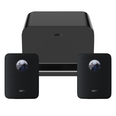 2-pack WiiM Sound z WiM Sub Pro, czarny w grupie Pakiety / Zestawy do domu / Zestawy stereo u BRL (SETWIIMSOUNDPKT1)