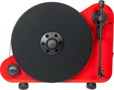 Pro-Ject VT-E czerwony gramofon ścienny