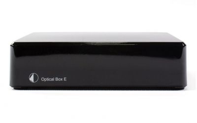 Pro-Ject Optical Box E Phono, stopień RIAA z wyjściem optycznym, czarny