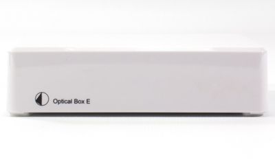 Pro-Ject Optical Box E Phono, stopień RIAA z wyjściem optycznym, biały