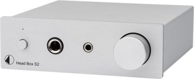 Pro-Ject Head Box S2, srebrny wzmacniacz słuchawkowy