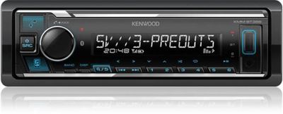 Kenwood KMM-BT358, radio samochodowe z Bluetooth i 3 parami wyjść niskopoziomowych