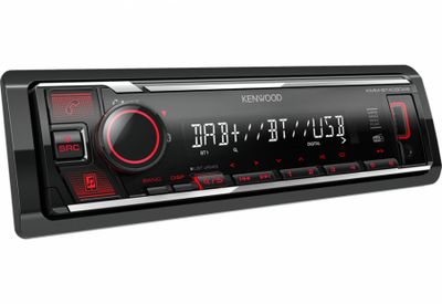 Kenwood KDC-BT408DAB, radio samochodowe z Bluetooth, krótka obudowa i DAB+