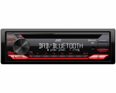 JVC KD-DB622BT, radio samochodowe z Bluetooth, CD i DAB+
