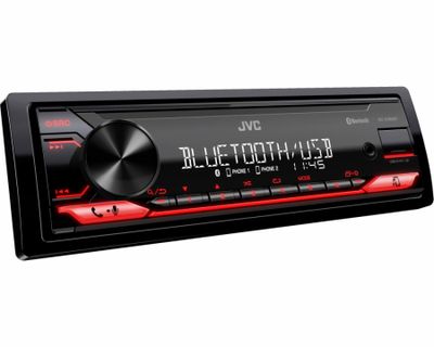 JVC KD-X282BT, radio samochodowe z Bluetooth i krótką obudową