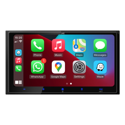 JVC KW-M795DBW, radio samochodowe z bezprzewodowym CarPlay i Android Auto