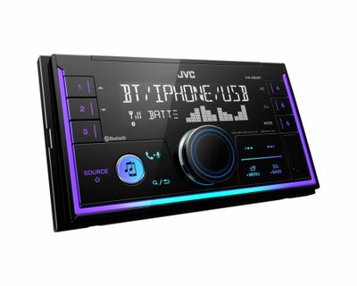 JVC KW-X850BT, radio samochodowe z Bluetooth, AUX/USB i 3 parami wyjść niskopoziomowych
