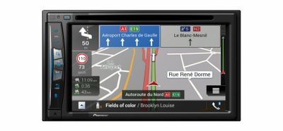 Pioneer AVIC-Z630BT, radio samochodowe z Bluetooth, nawigacją i bezprzewodowym Apple CarPlay
