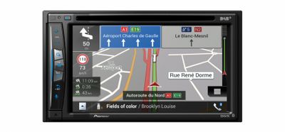 Pioneer AVIC-Z730DAB, radio samochodowe z bezprzewodowym Apple CarPlay, nawigacją i DAB+