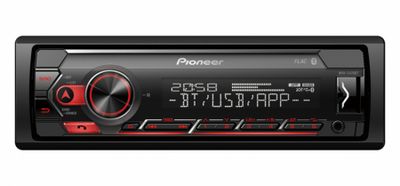 Pioneer MVH-S420BT, radio samochodowe z Bluetooth, AUX i USB
