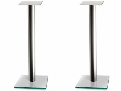 Norstone Epur Stand, statyw głośnikowy ze szklaną podstawą, wysokość 60 cm