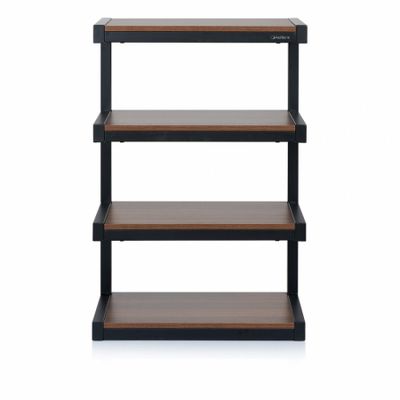Norstone Esse Hifi, stojak Hi-Fi czarny/orzech