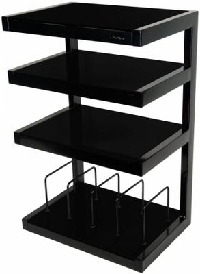 Norstone Esse Hifi Vinyl, czarny stolik stereo