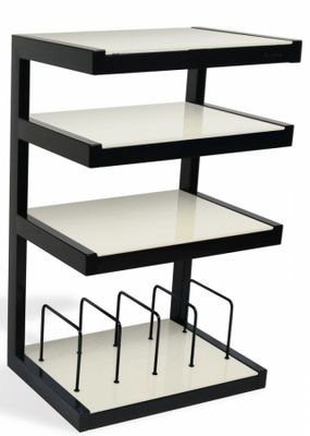 Norstone Esse Hifi Vinyl, biały stolik stereo