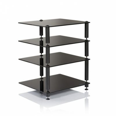 Norstone Bergen 2 matowa czerń, stolik hi-fi