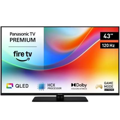 Panasonic TV-43W85BEZC, 43-calowy telewizor 4K QLED z Fire TV
